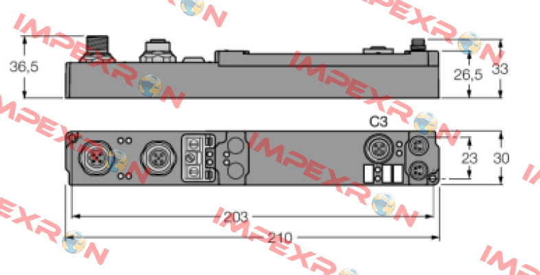 p/n: 6824447, Type: SDPB-10S-1003 Turck