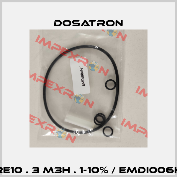 seal kit for D3RE10 . 3 m3h . 1-10% / EMDI006HT (DST-EST-6555) Dosatron