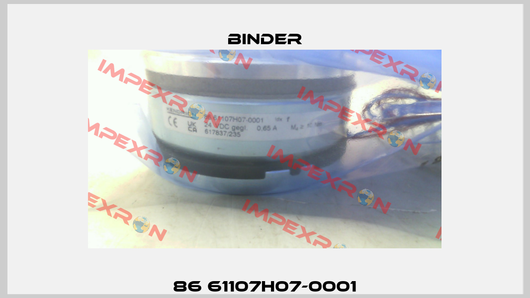 86 61107H07-0001 Binder