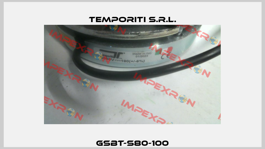 GSBT-S80-100 Temporiti s.r.l.