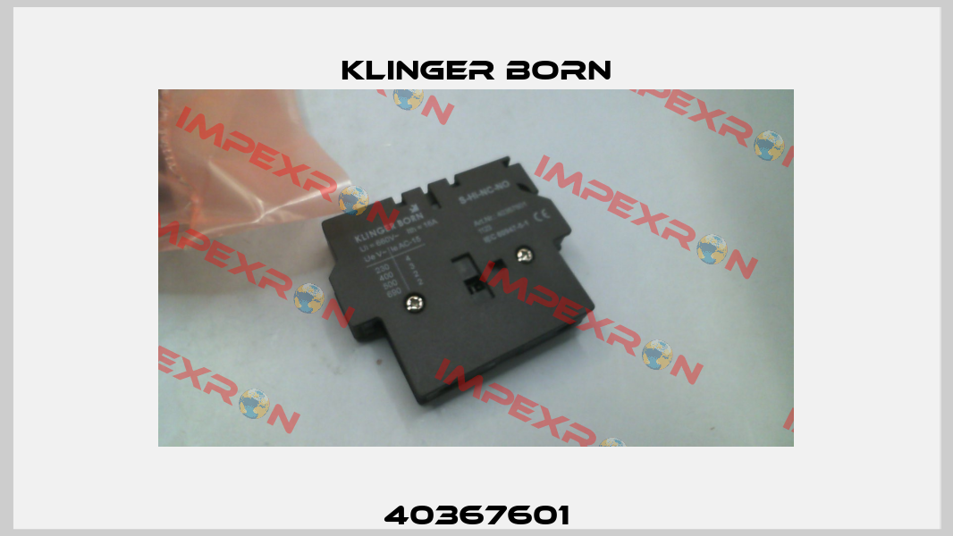 40367601 Klinger Born